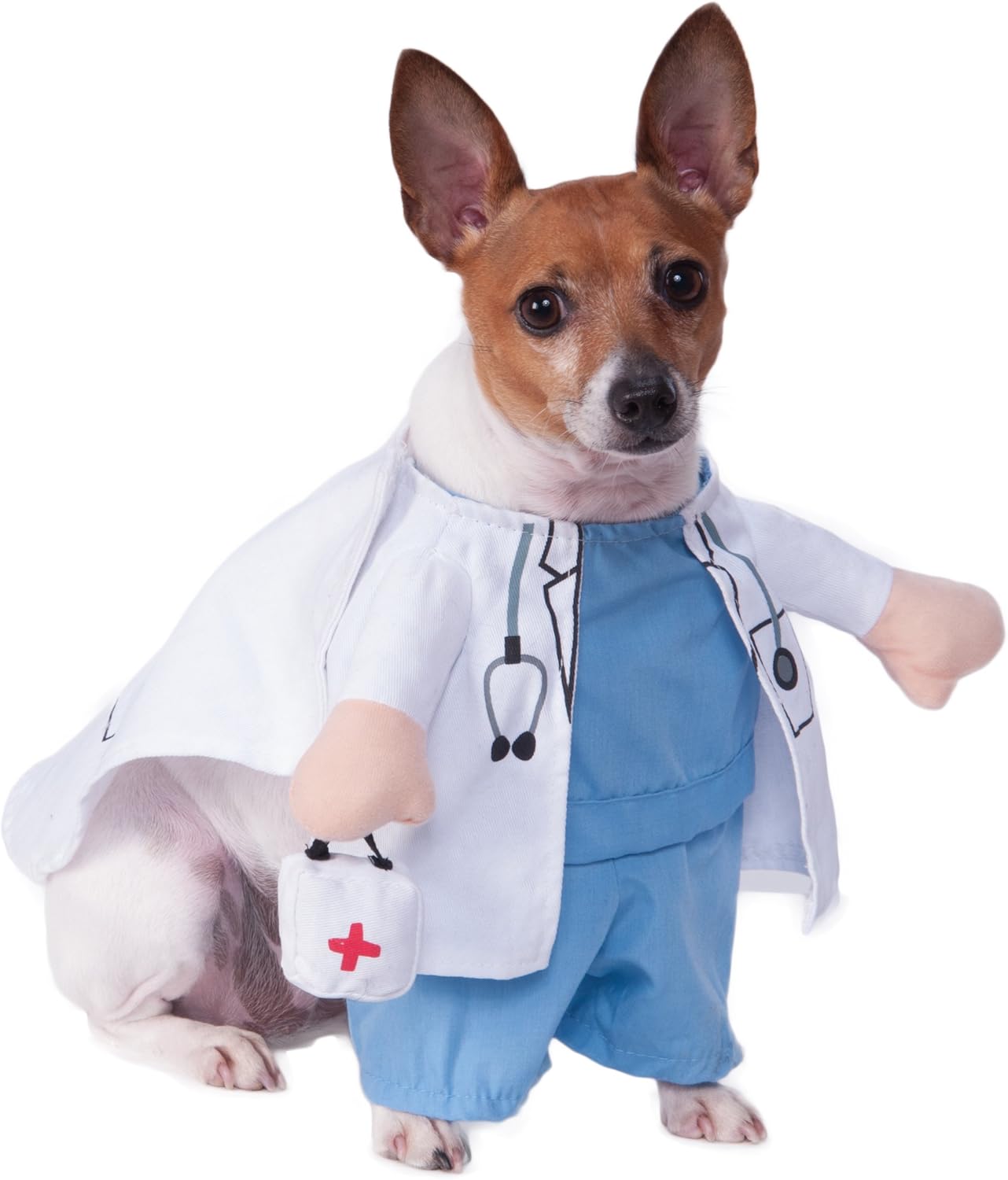 Rubies Walking Vet Pet Costume for Dogs or Cats, Small