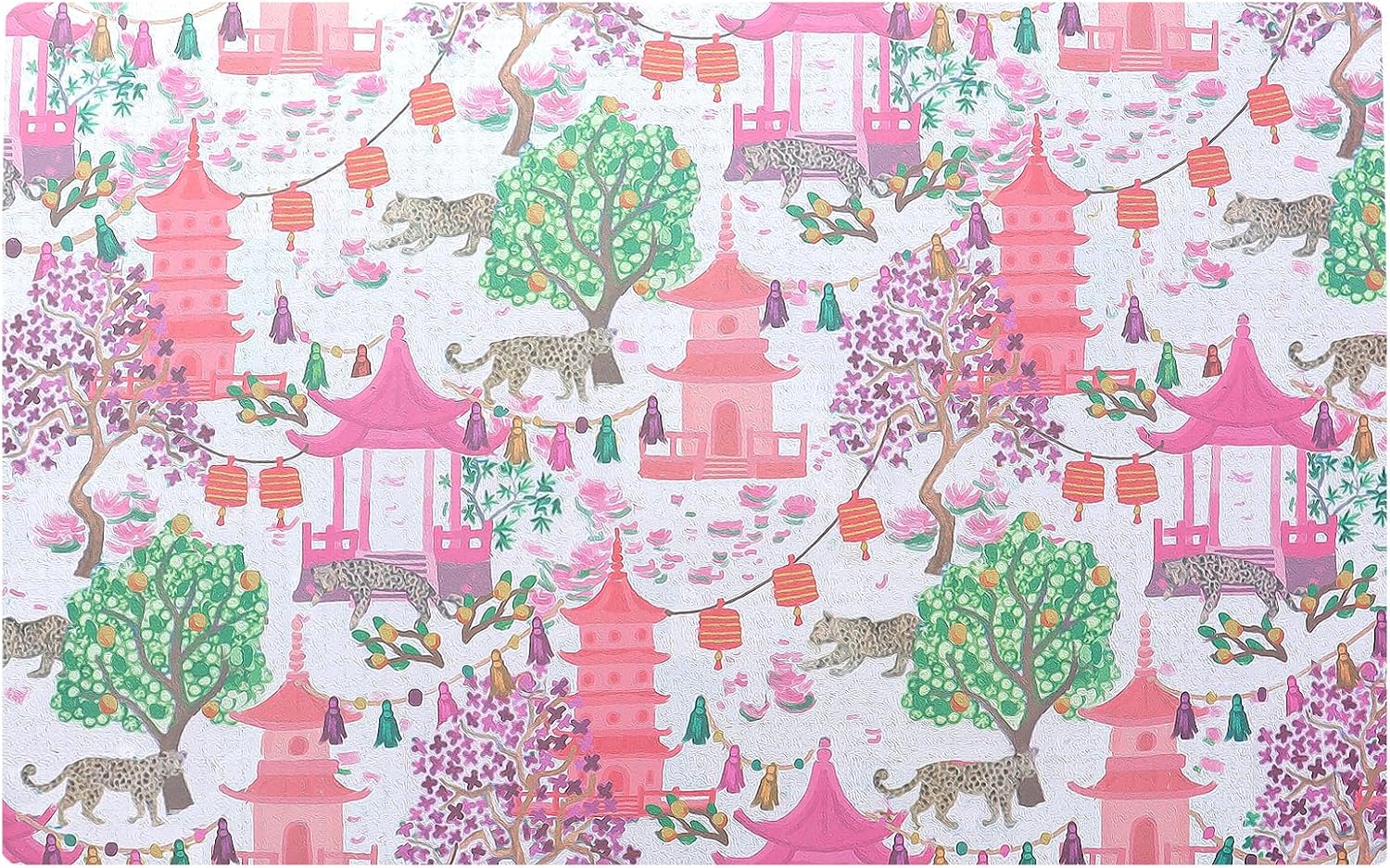 – Takara (Abundance) Paper Placemats Pad – 25 Disposable Table Mats (17” x 11”) – Premium Thick Paper – Soy Ink Printed, Non-Toxic, Eco-Friendly & Recyclable – Artistic Harmony Every Meal