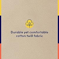 Vista 7 de French Toast Jersey con dobladillo plisado para niña con cinta, 60 % algodón, 40 % poliéster