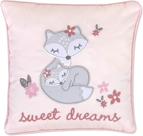 Miniatura 2 de Juego de ropa de cama para cuna de bebé, 4 piezas, diseño floral, de ballena, de elefante, color azul marino, gris, blanco, rosa y turquesa