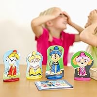 Vista 8 de Melissa & Doug Juego magnético de madera de Paw Patrol (64 piezas)