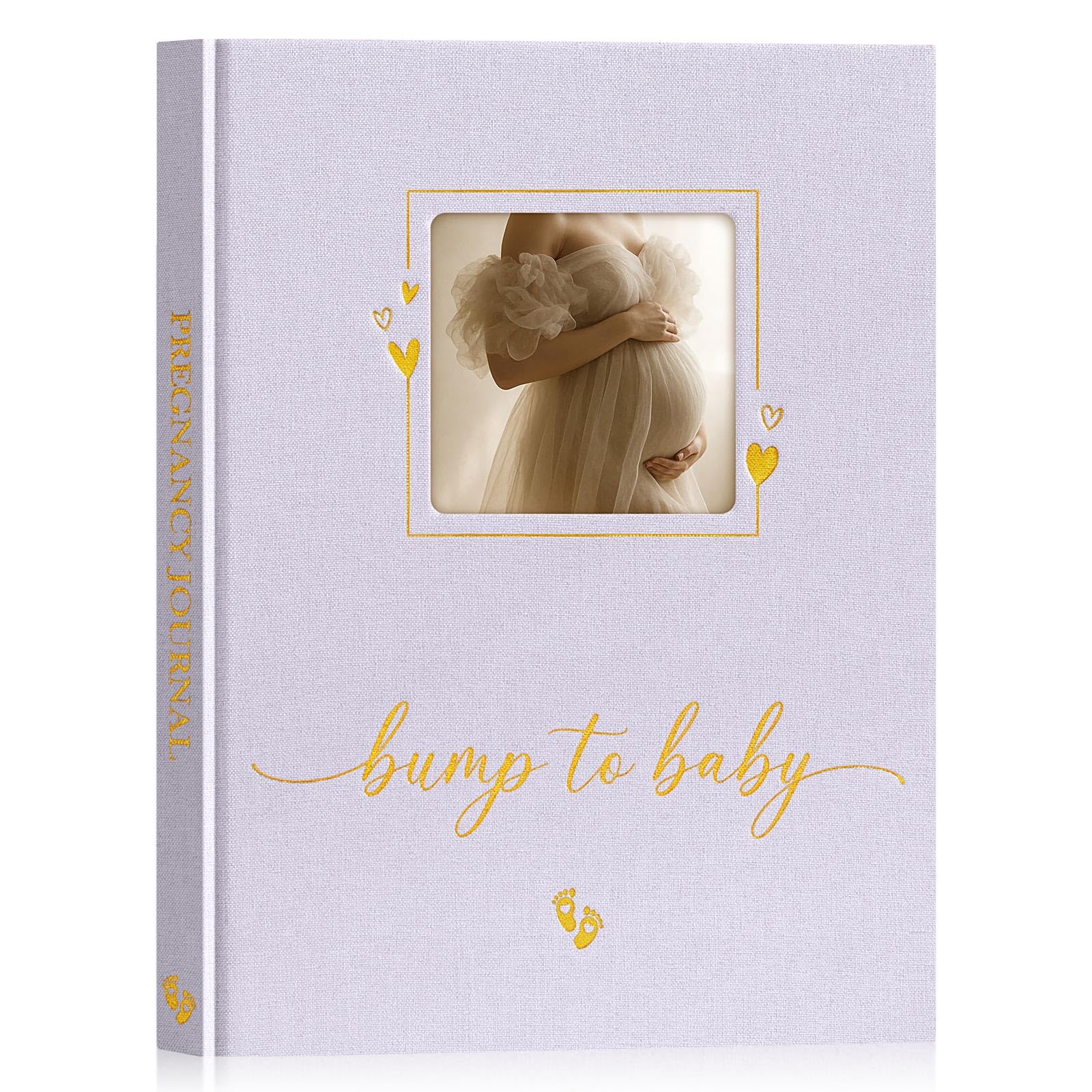Lanpn My Pregnancy Journal Memory Book for First Time Mom 156 Page Pregnant Announcement Must Have Planner