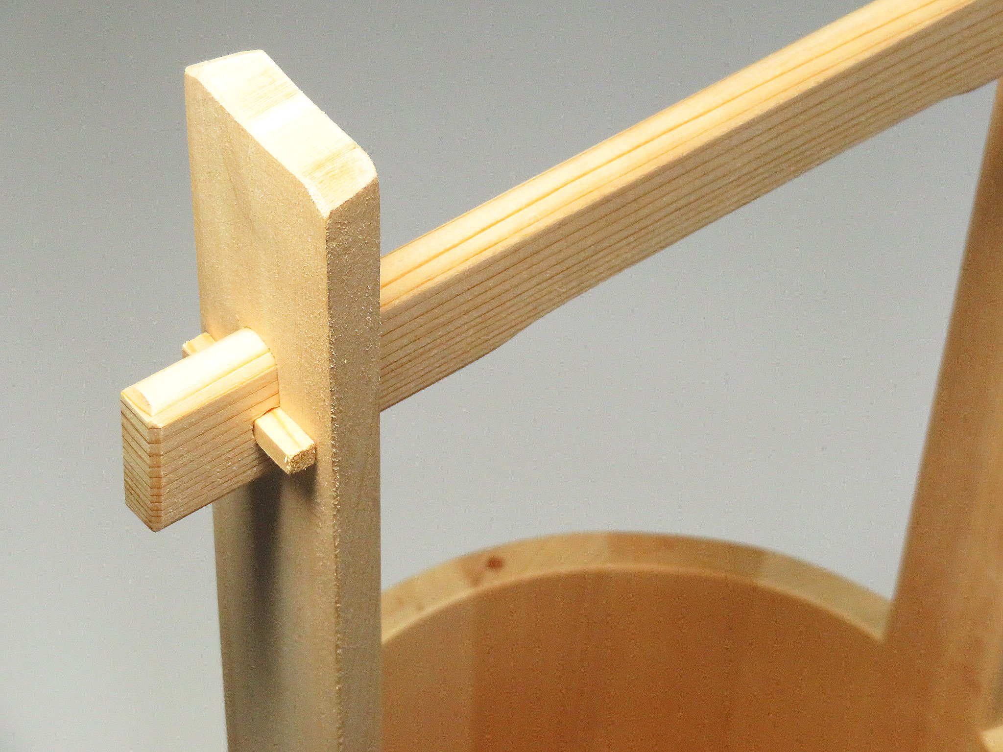 Amazon｜やまこう 特上 手桶セット 木製（さわら材）小型 □ 6寸 □お