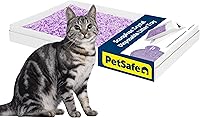 Vista 12 de Bandeja de arena de cristal desechable PetSafe ScoopFree - Caja de limpieza fácil - Recambio de bandeja para caja de arena eléctrica - Aroma fresco