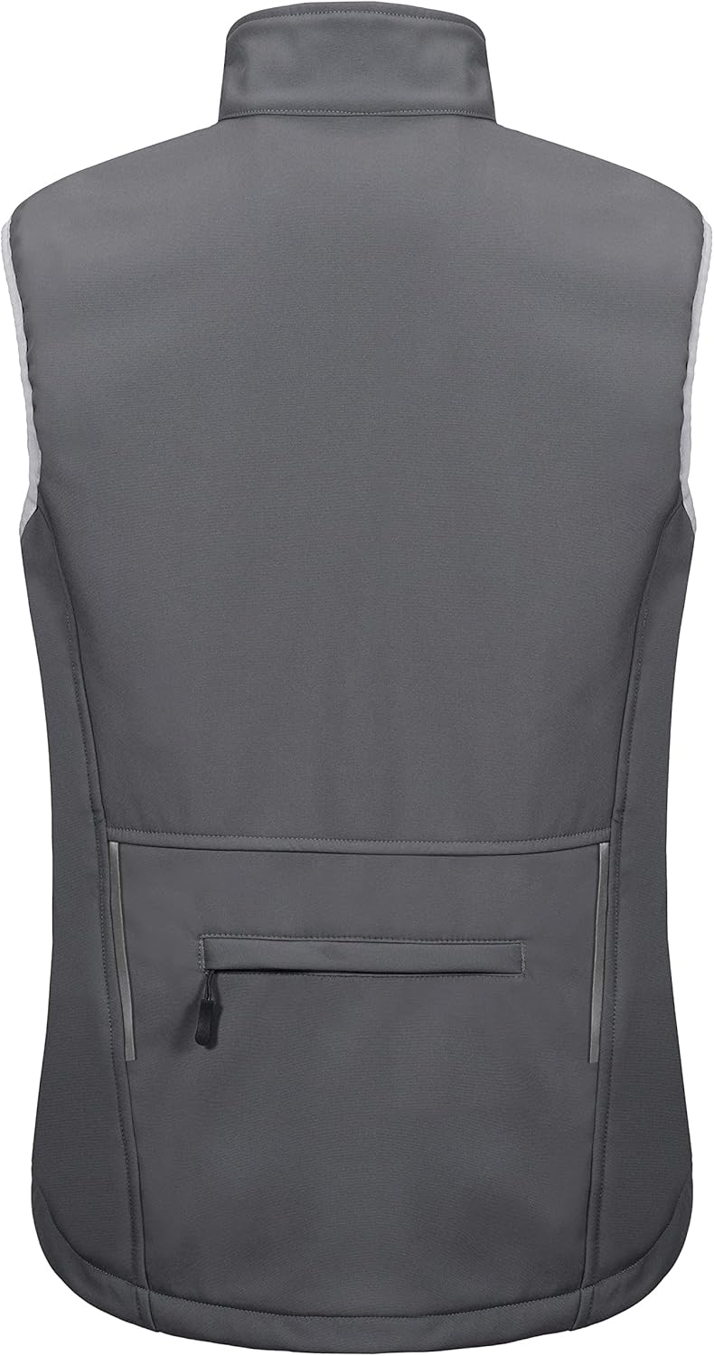 Little Donkey Andy Women's Fleece Lined Softshell Vest Lightweight Windproof Sleeveless Jacket for Hiking Outdoor Travel Golf - Image 2