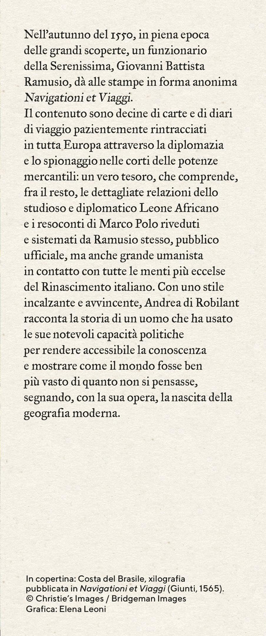 L'atlante di Ramusio. Vita di un geografo veneziano