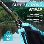 Camping Hammock Mosquito Net,Double & Single Portable Hammocks Hammocks with 2 Tree Straps,Hammock Tent for Travel Indoor Outdoor Hiking Backpacking Backyard Beach-Black&Blue