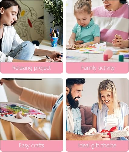 Miniatura 9 de Slody Pintura por números para adultos, lienzo de rosas, obras de arte de arte de bricolaje, pintura acrílica por números, kits sobre lienzo