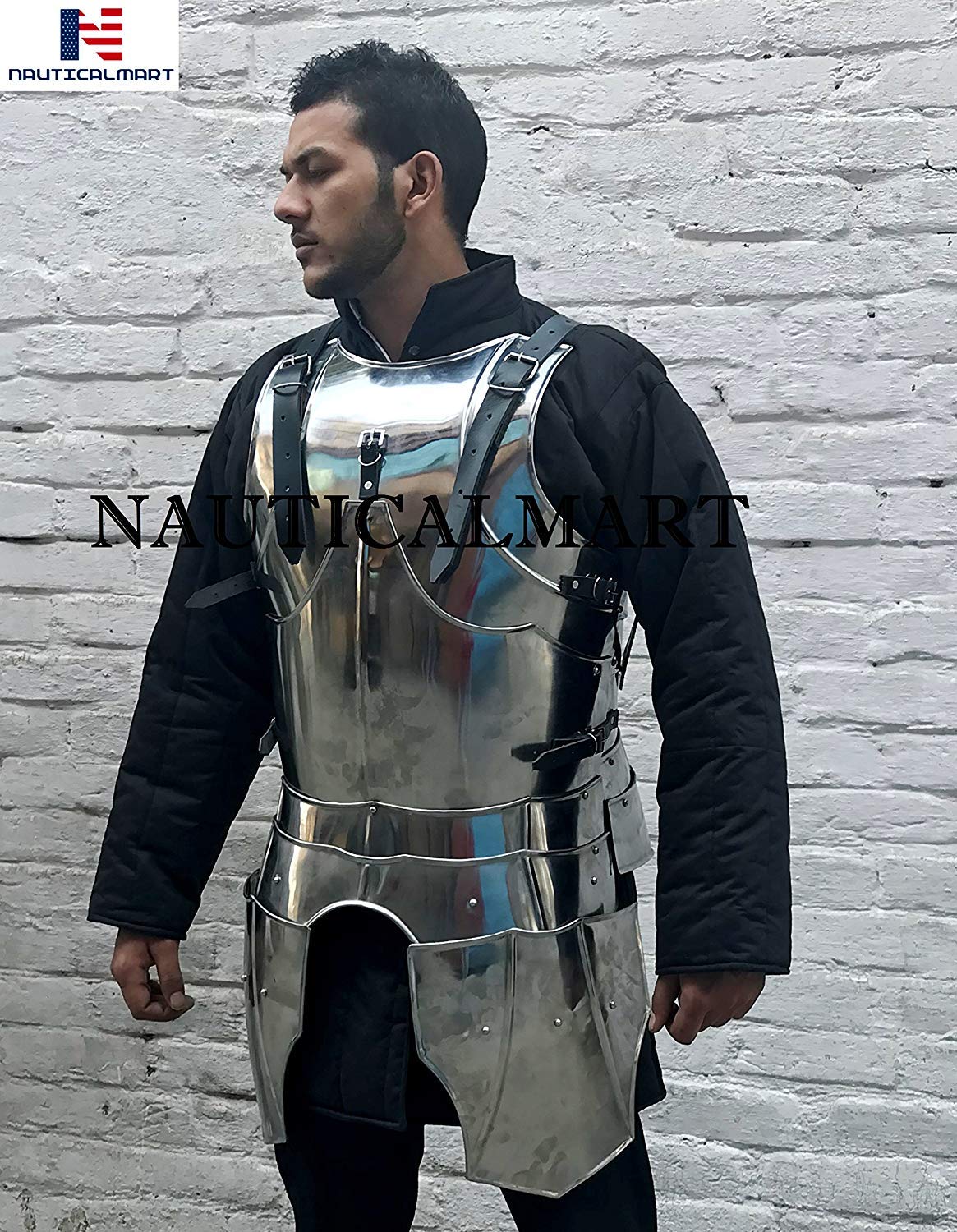 Nauticalmart Medieval Steel Knight Armor Breastplate Halloween Costume