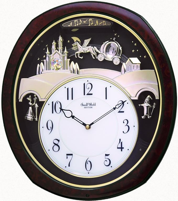 Rhythm Clocks "Princess Fantasy" Musical Motion Clock