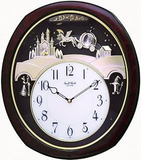 Rhythm Clocks "Princess Fantasy" Musical Motion Clock