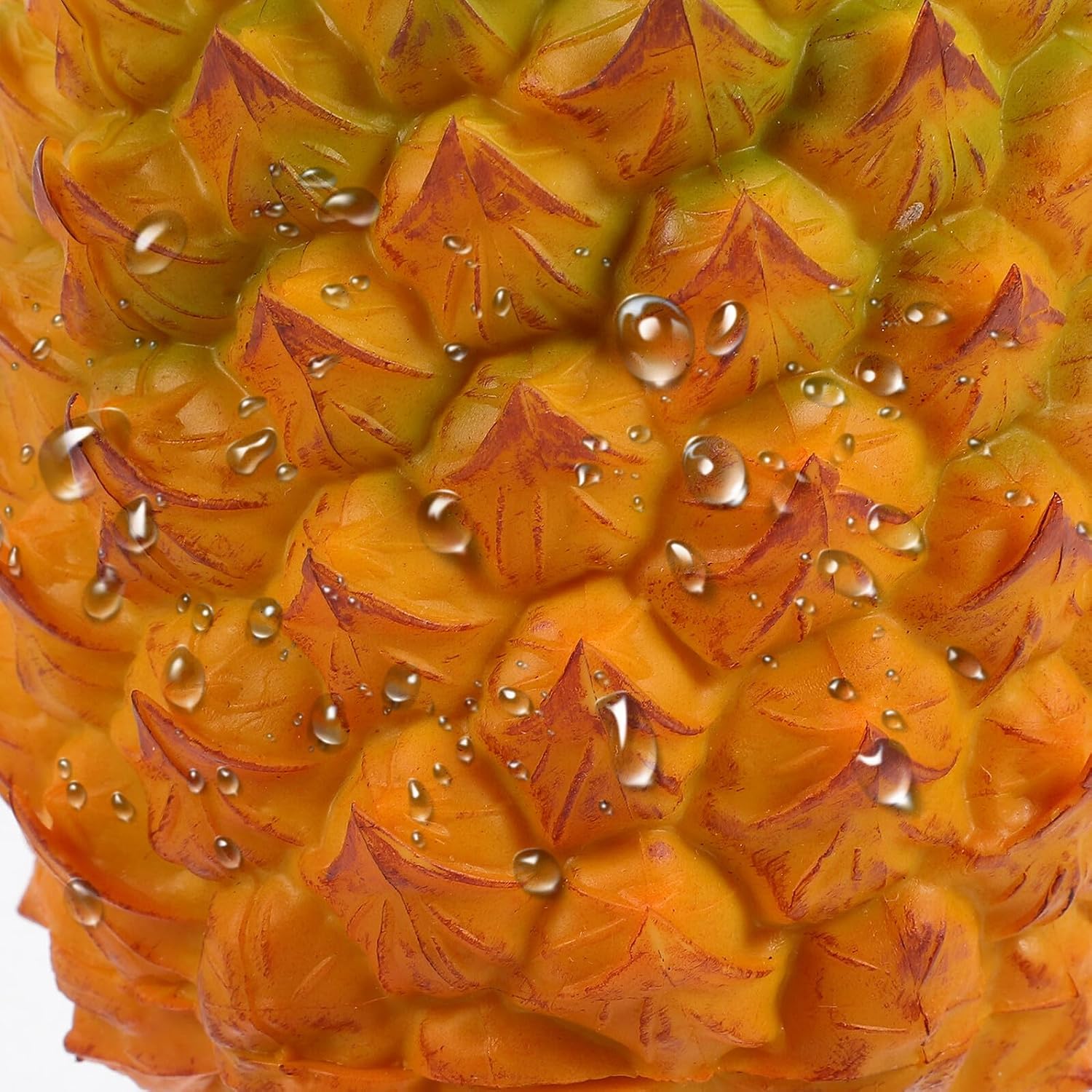 Artificial Pineapple and Fruit Model, Realistic Faux Fruit Decor, Simulation Pineapple for Home Kitchen Display and Photography Props