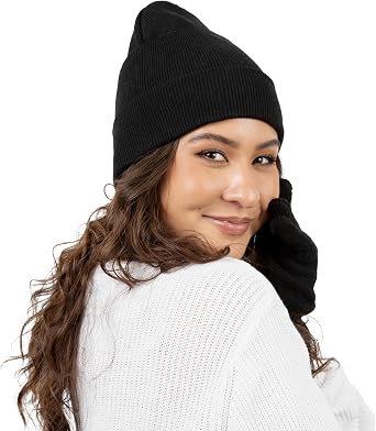 25 Pack Winter Beanie Hats, Unisex Thermal Toboggan Cold Weather Cuffed Caps Bulk Bundle
