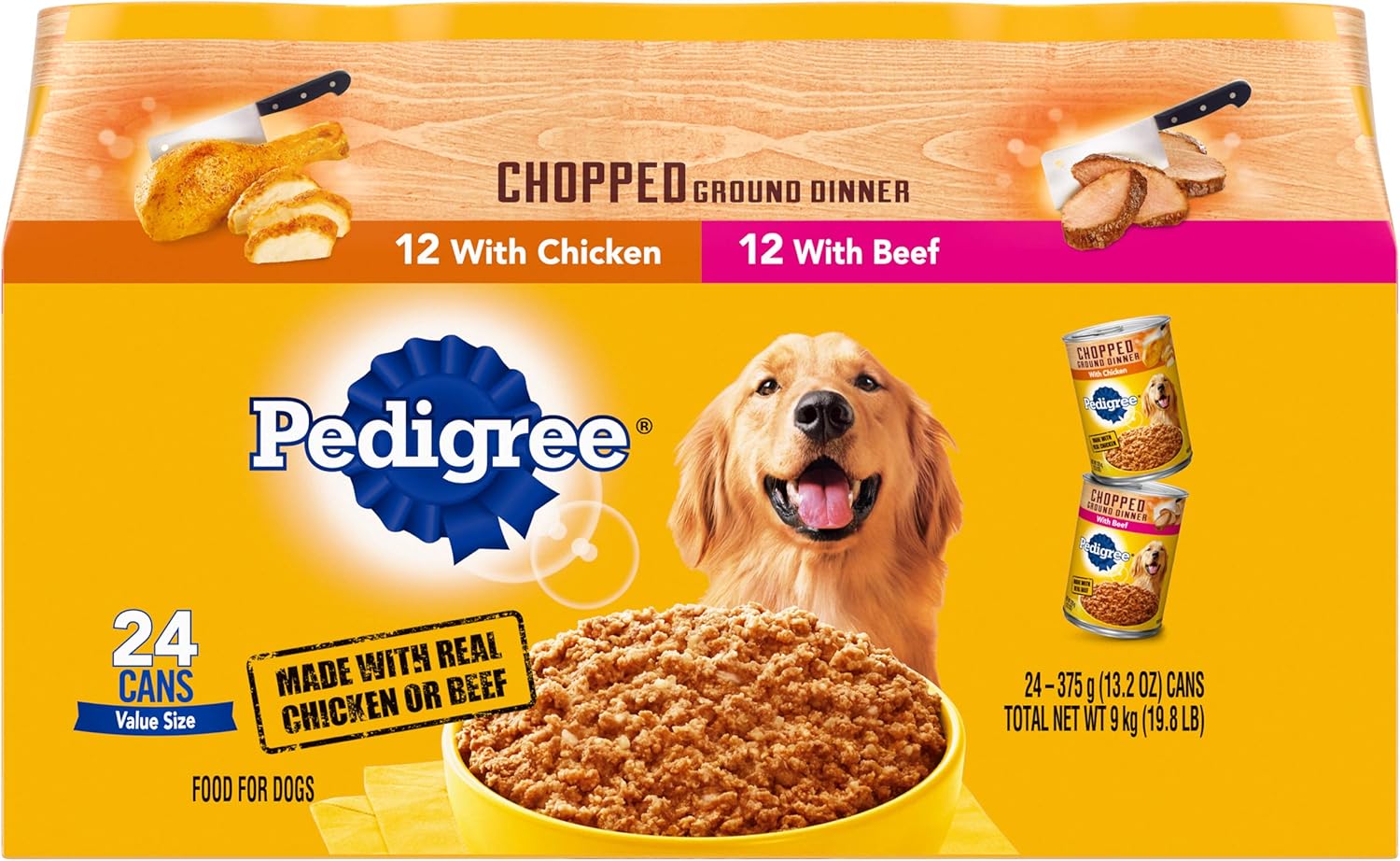 pedigree chopped