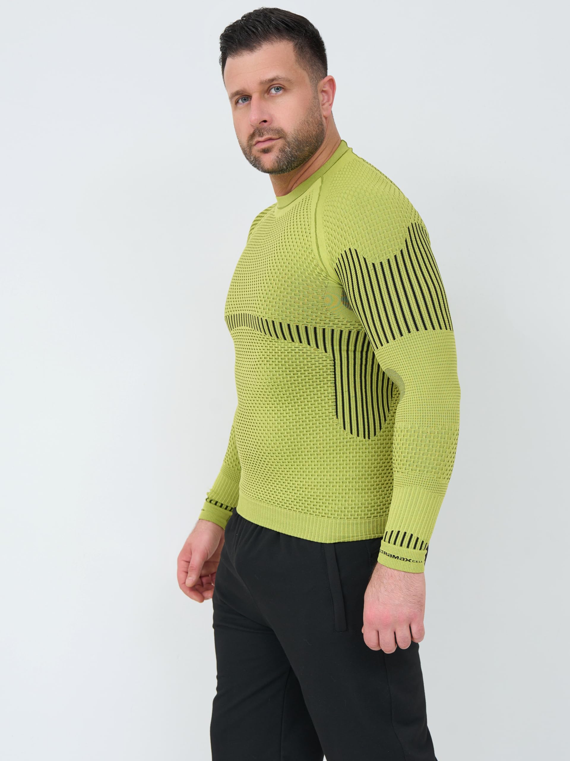 Functional Sportswear Herren Langarm Kompressionsshirt 88110