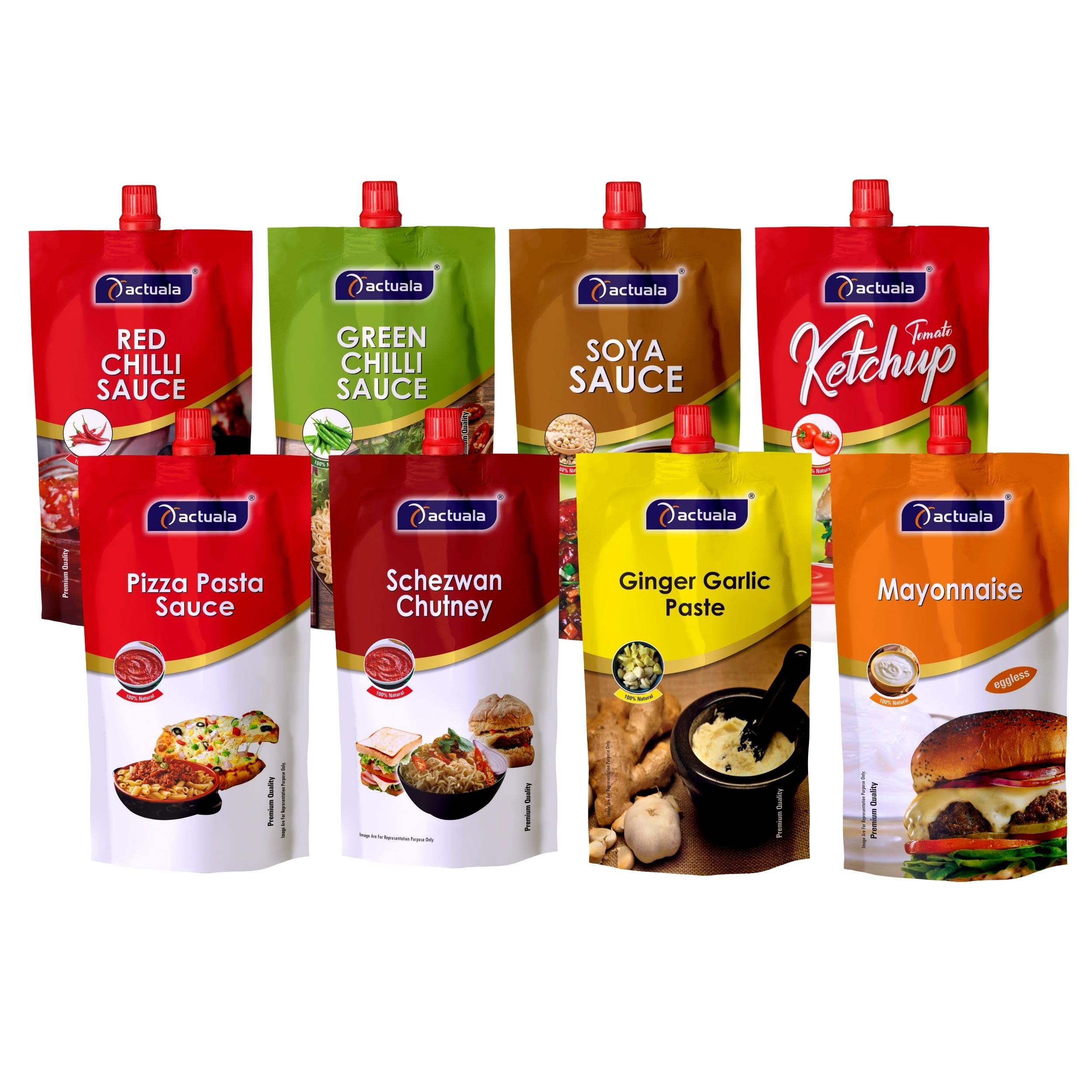 See full amazon price history chart for AACTUALA Red Chilli Sauce|Green Chilli Sauce|Soya Sauce|Tomato Ketchup|Pizza Pasta Sauce|Schezwan Chutney|Ginger Garlic Paste|Mayonnaise|100% Natural|No Preservatives|Combo Pack(80gram Each)-Pack of 8 AACTUALA Red Chilli Sauce|Green Chilli Sauce|Soya Sauce|Tomato Ketchup|Pizza Pasta Sauce|Schezwan Chutney|Ginger Garlic Paste|Mayonnaise|100% Natural|No Preservatives|Combo Pack(80gram Each)-Pack of 8 (B09QMBLLSN) Amazon Price History, Amazon Price Tracker