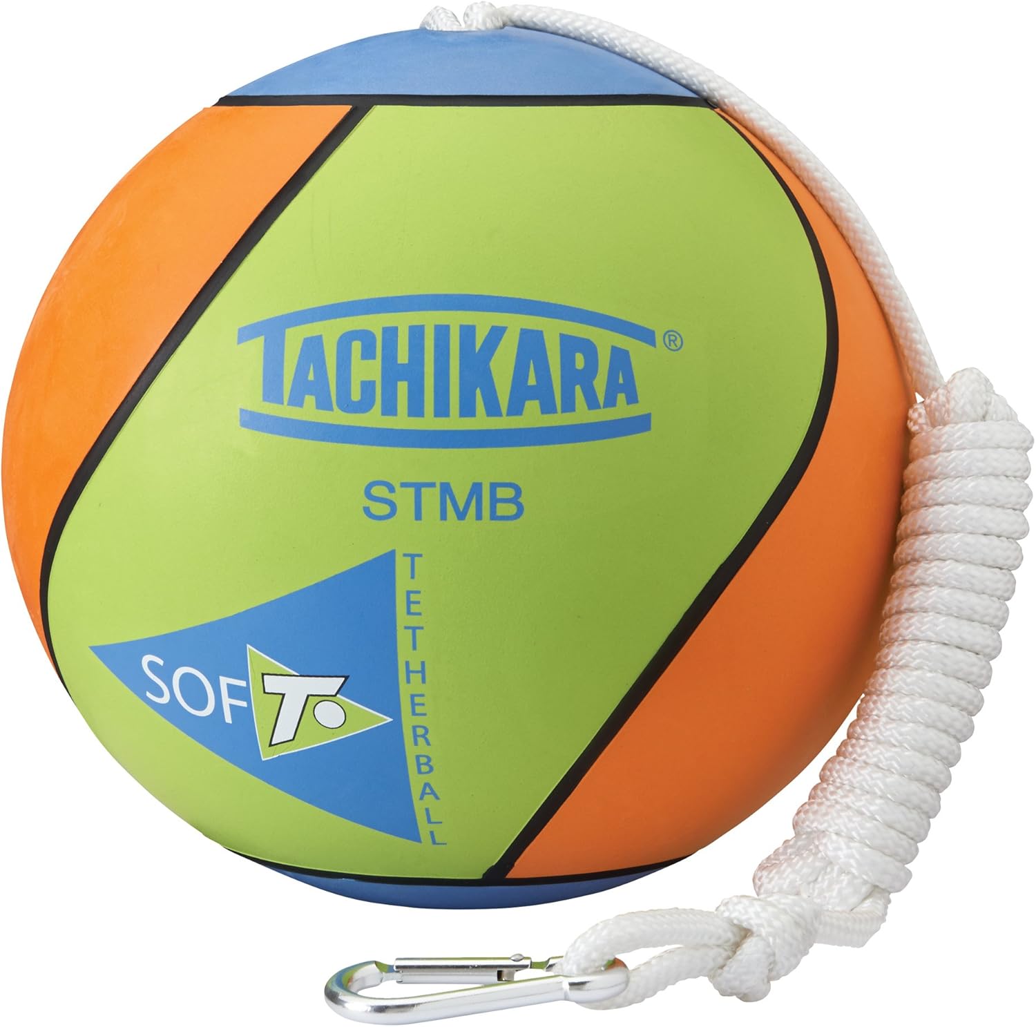 Amazon.com : Tachikara STMB Extra Soft Tetherball (Gold/Royal/Scarlet ...