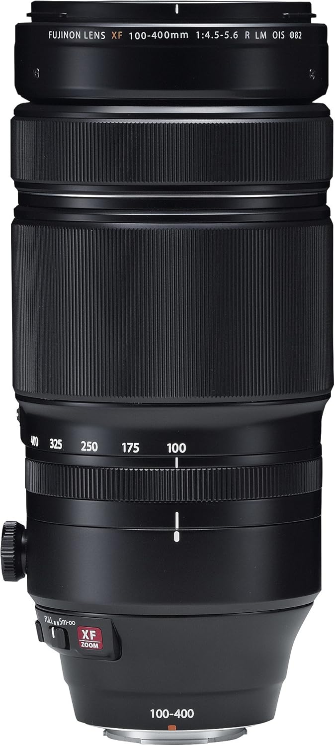 Fujifilm XF 100-400mm f/4.5-5.6 R LM OIS WR Lens - Black, Telephoto, Zoom, Weather-Sealed, Robust Construction, X-Mount Lens/APS-C Format