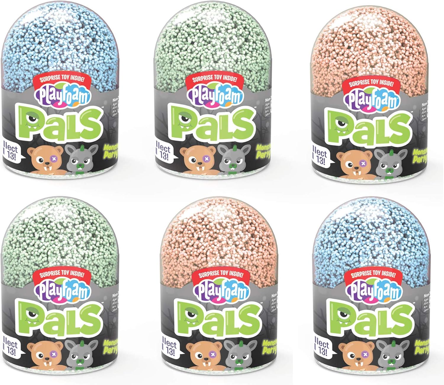 Educational Insights Playfoam Pals Monster Party 6-Pack, Fidget, Sensory Toy for Boys & Girls, Ages 3+
