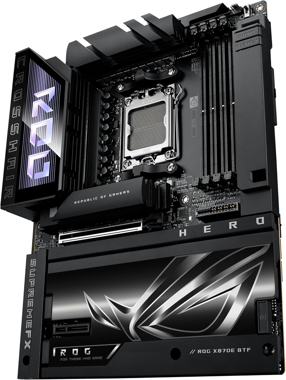 Placa ROG Crosshair X870E Hero BTF: Review Após 7 Dias de Testes
