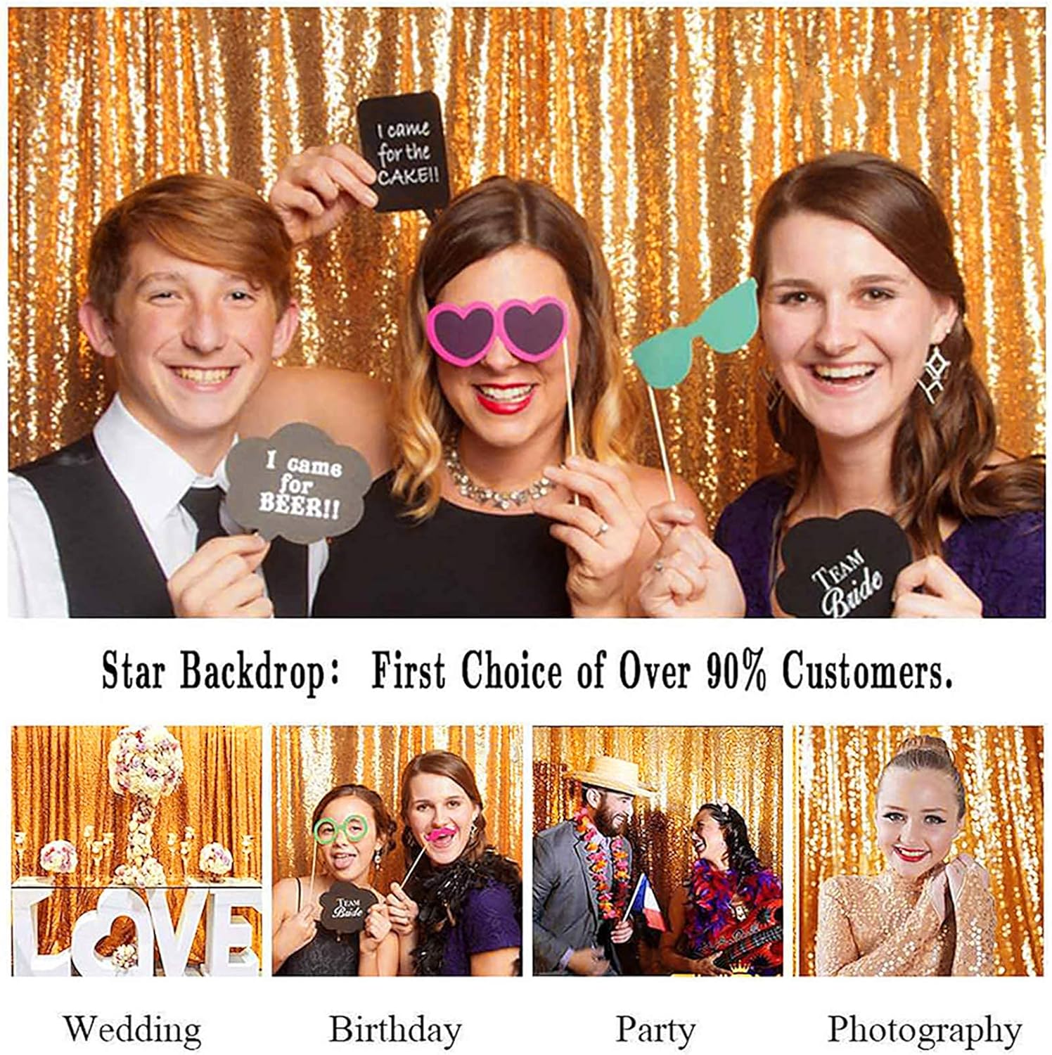 Tech Deals 🔥 7FTX7FT Sequin Backdrops, Gold Sequin Fabric, Wedding Backdrops, Christmas Decoration, Sequin Curtains, Drape, Sequin Panels, Blush Home Decor Flash Sale Buy 1 get 1 7FTX7FT Sequin Backdrops, Gold Sequin Fabric, Wedding Backdrops, Christmas Decoration, Sequin Curtains, Drape, Sequin Panels, Blush Home Decor