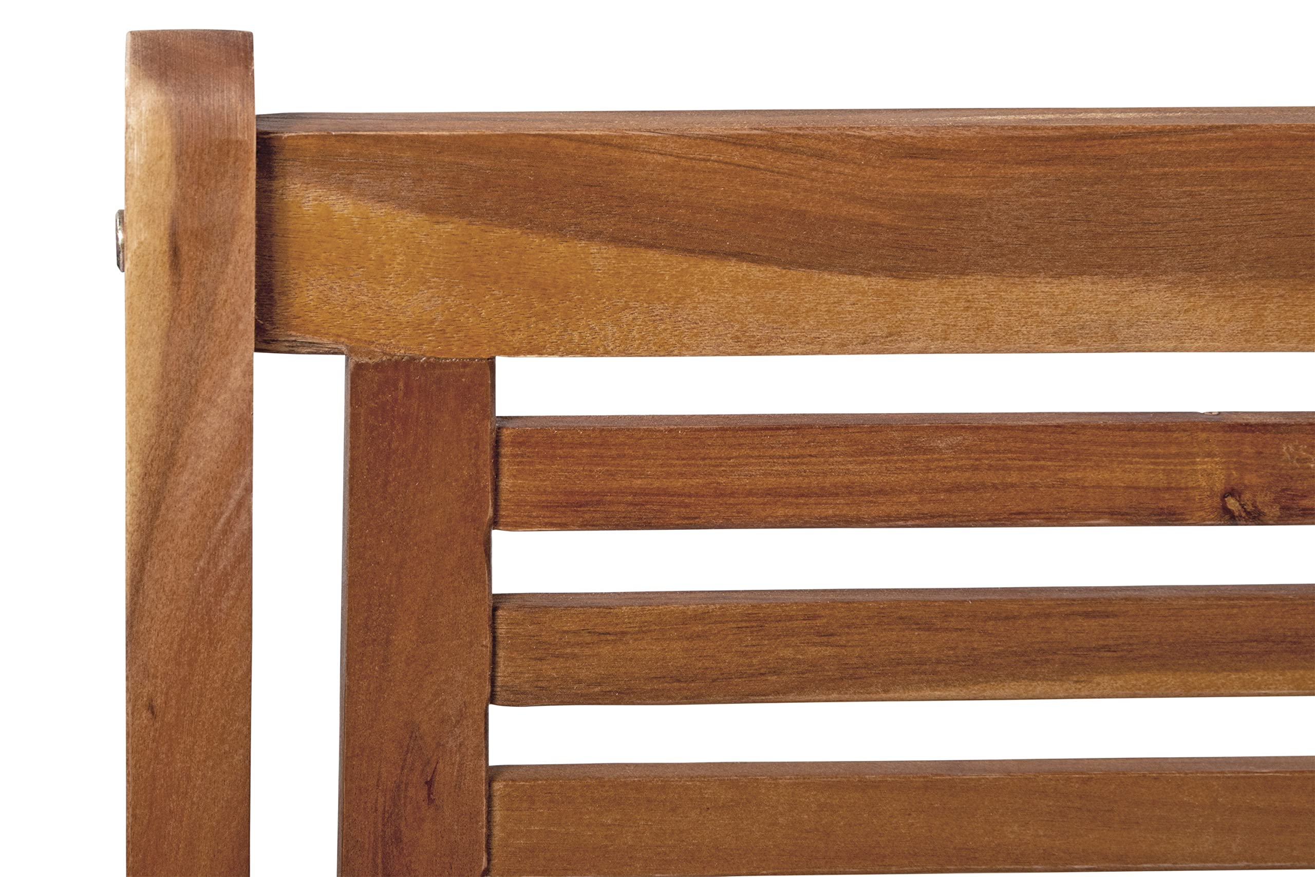 SAM 2-Sitzer Gartenbank Cordoba 110 cm, Akazienholz geölt, Sitzbank | Bank, pflegeleichtes Massivholz, Holzbank geeignet für Garten, Balkon oder Terrasse