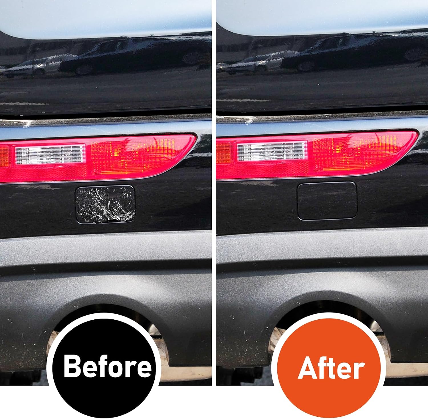 Yumzeco 1PC Compatible with Audi Q5 Rear Tow Hook Cover 2008-2017