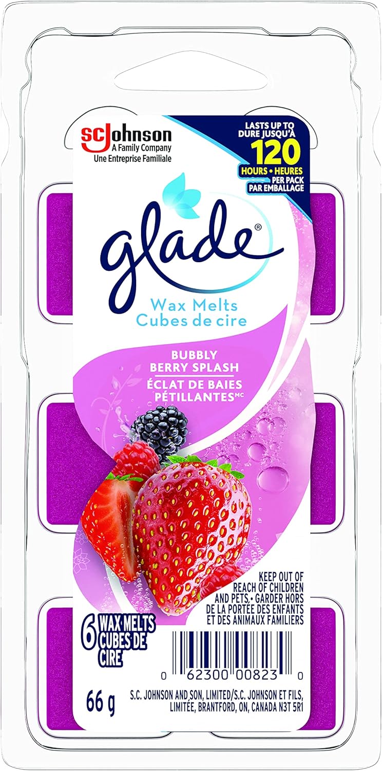 Glade Wax Melts Air Freshener and Odor Eliminator, Scented Essential