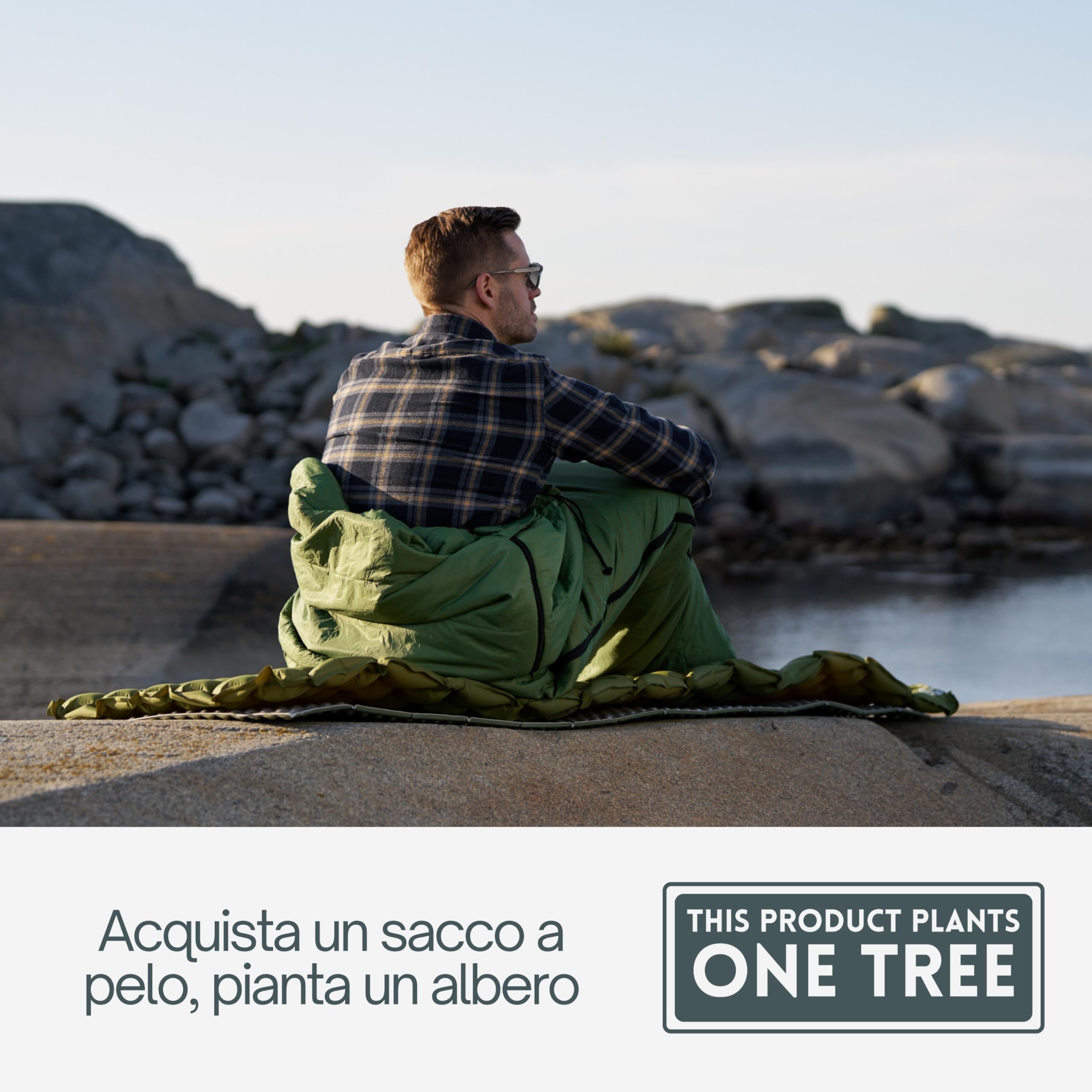 Trinordic Sacco a Pelo Rettangolare – 700G con Cerniera Anti-Inceppamento – Sacco a Pelo Estivo Compatto e Ultraleggero per Adulti – Escursionismo, Campeggio, Backpacking, Bikepacking e Viaggi