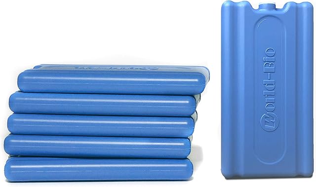 Ice Pack for Cool Box Lunch Bag Freezer Blocks Cooler Reusable Long Lasting Ice Packs Small Cold Pack for Kids School Lunch Boxes, Camping, Picnic, Hiking