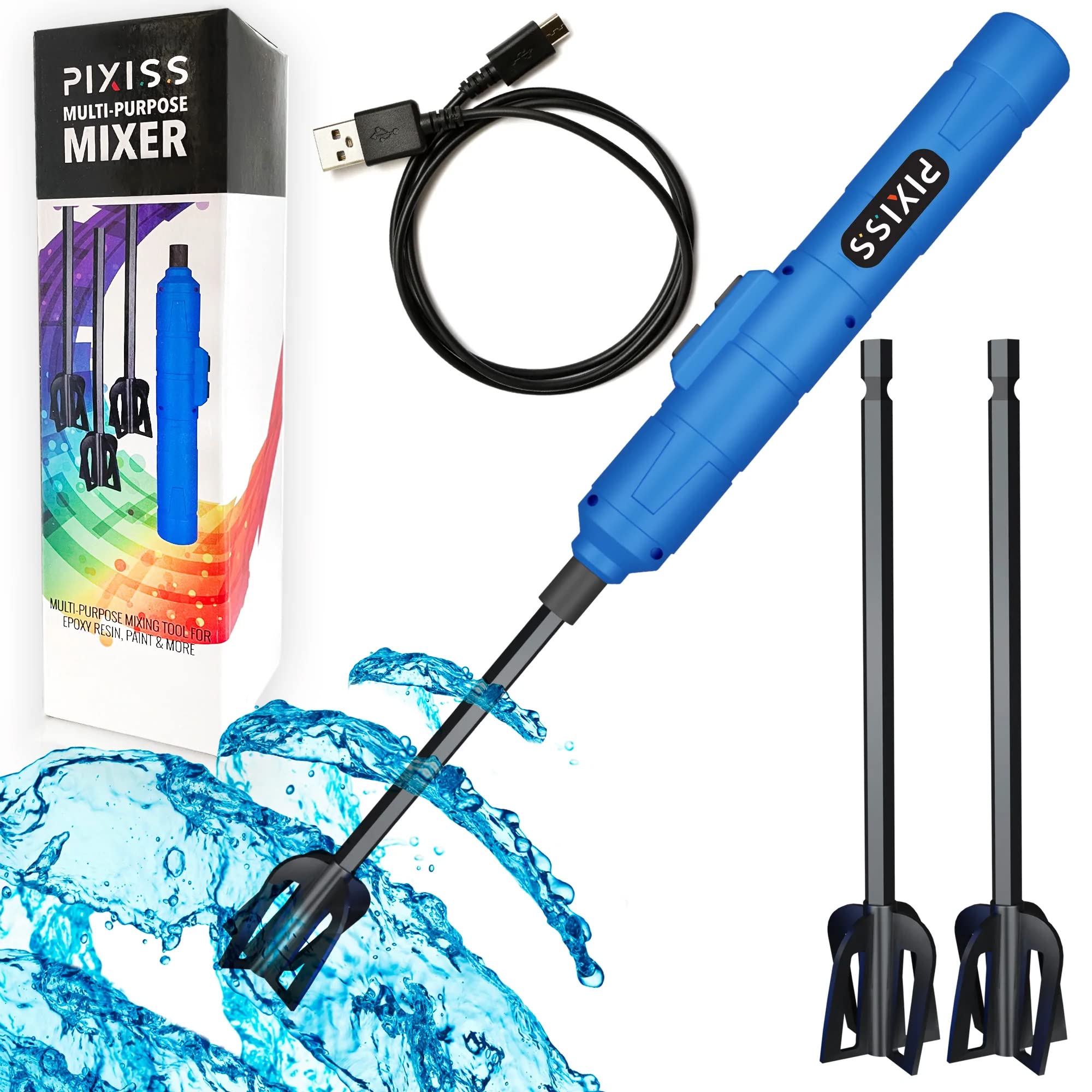 Buy Epoxy Mixer Resin Mixer Craft Electric Handheld Mixer with