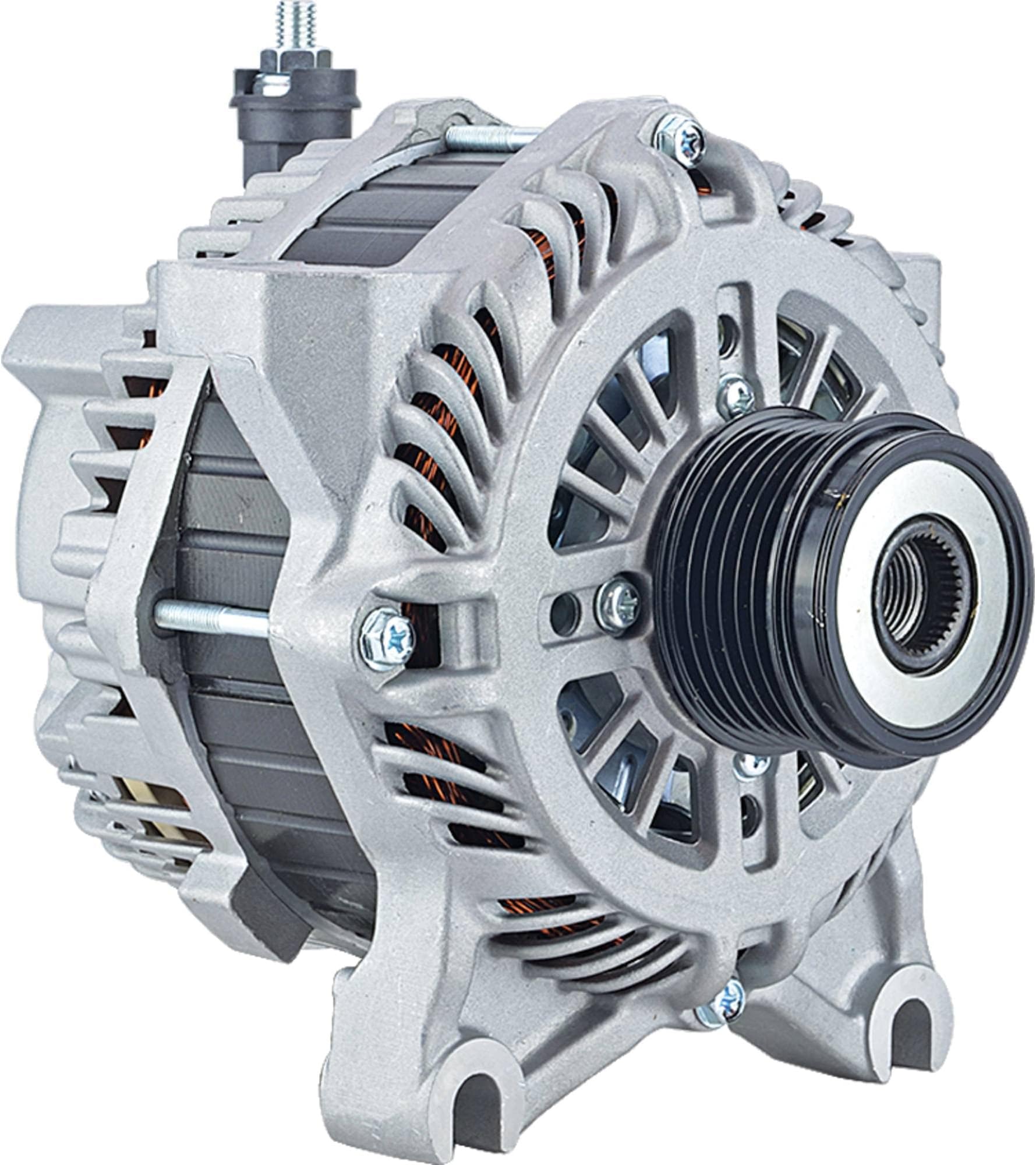 DB Electrical 400-48110 Alternator Compatible With/Replacement For Ford 4.6L Crown Victoria 2004 2005 2006 2007 2008 2009 2010 2011 Police 190A, Mercury Grand Marquis 2004 A4TJ0181 113747 GL-598