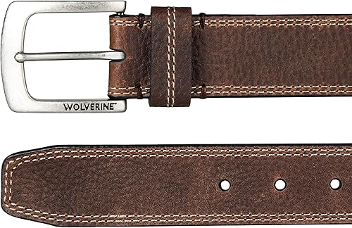 Miniatura 2 de WOLVERINE Men's Rugged Boot Leather Work Belt
