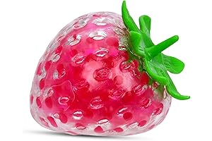 iscream Love Summer 3" Strawberry Squishy Stress Ball