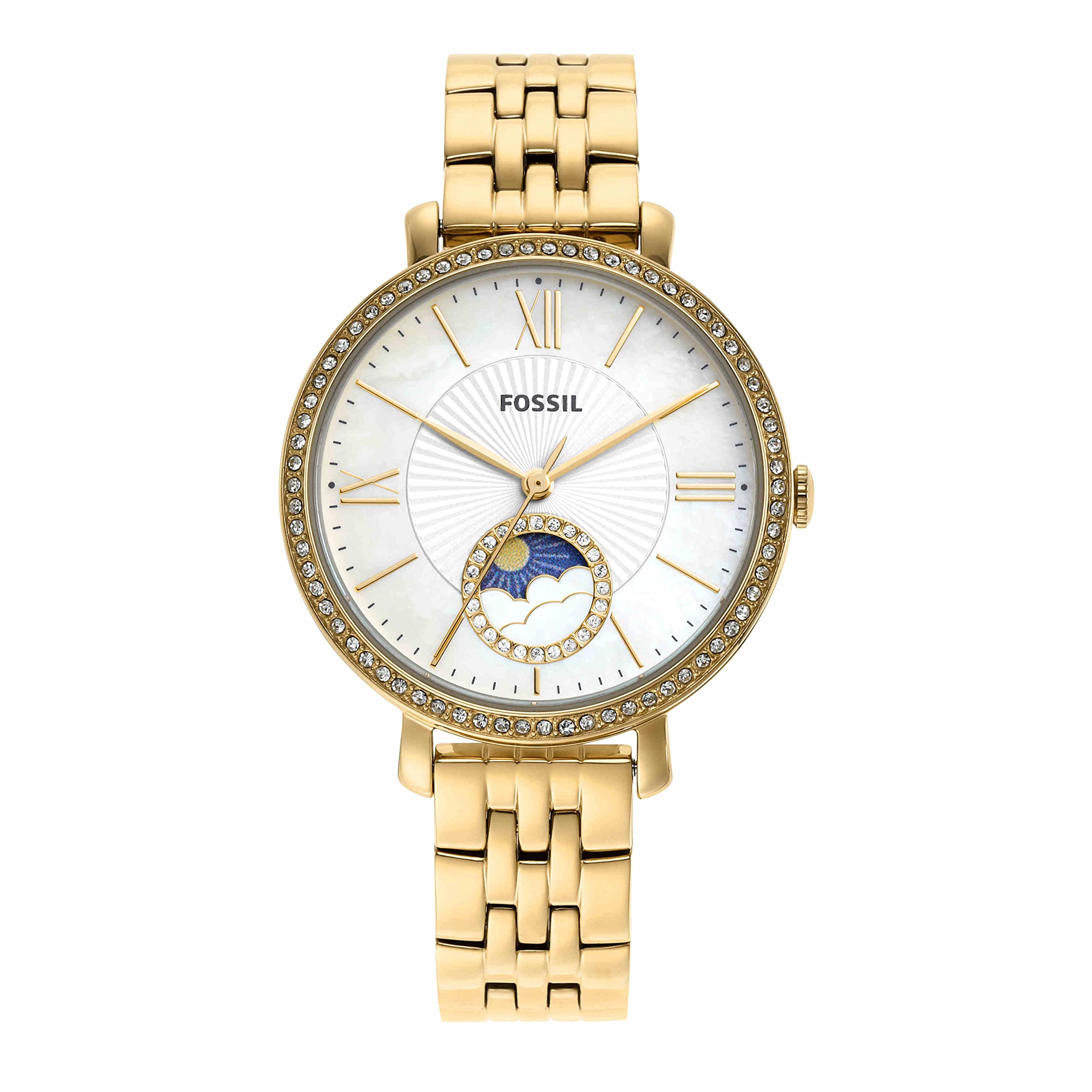 Fossil Jacqueline Analog Mother of Pearl Dial Womens Watch-ES5167 (B09PFCSKB1) Amazon Price History, Amazon Price Tracker