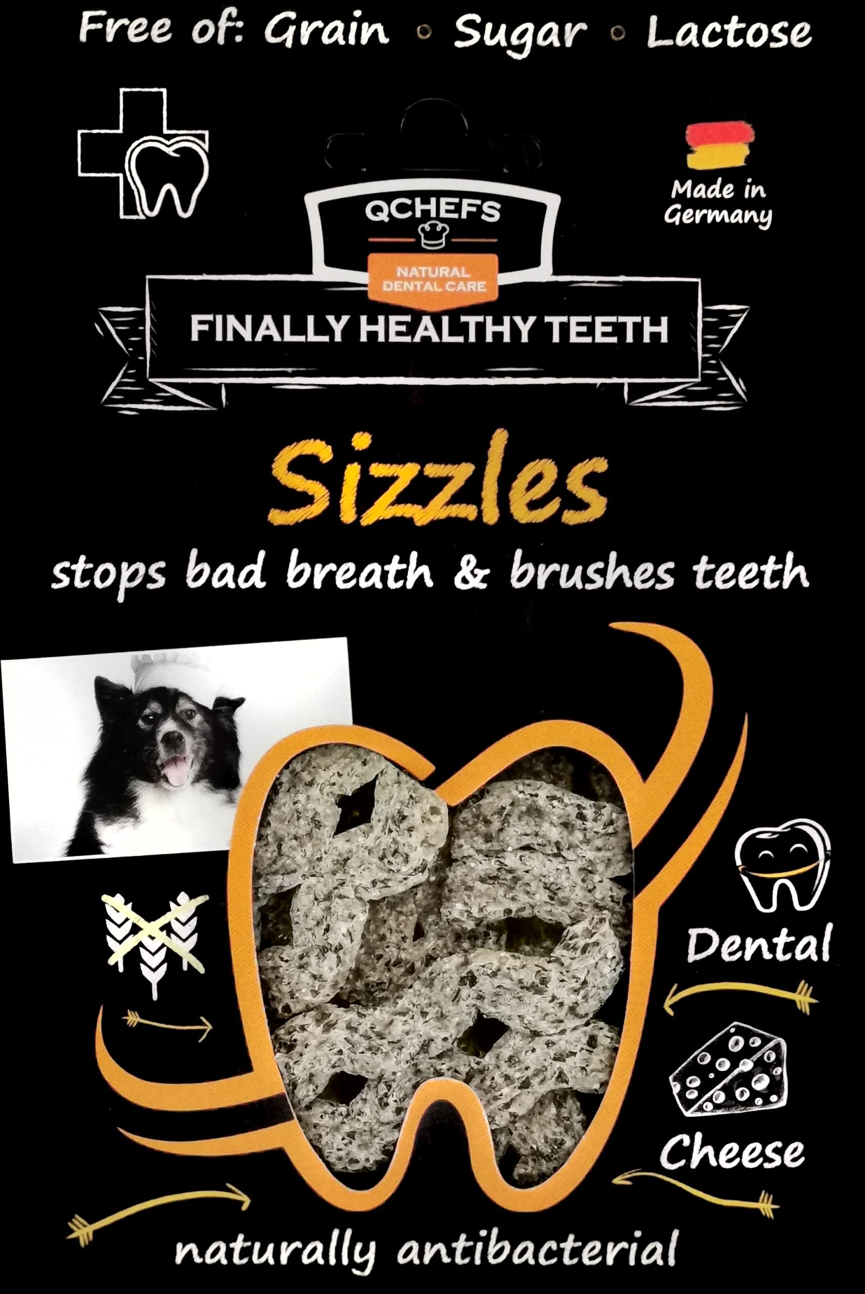 Sizzles for Dogs - One Month Supply* - Oral Health Snack with Amino Acids