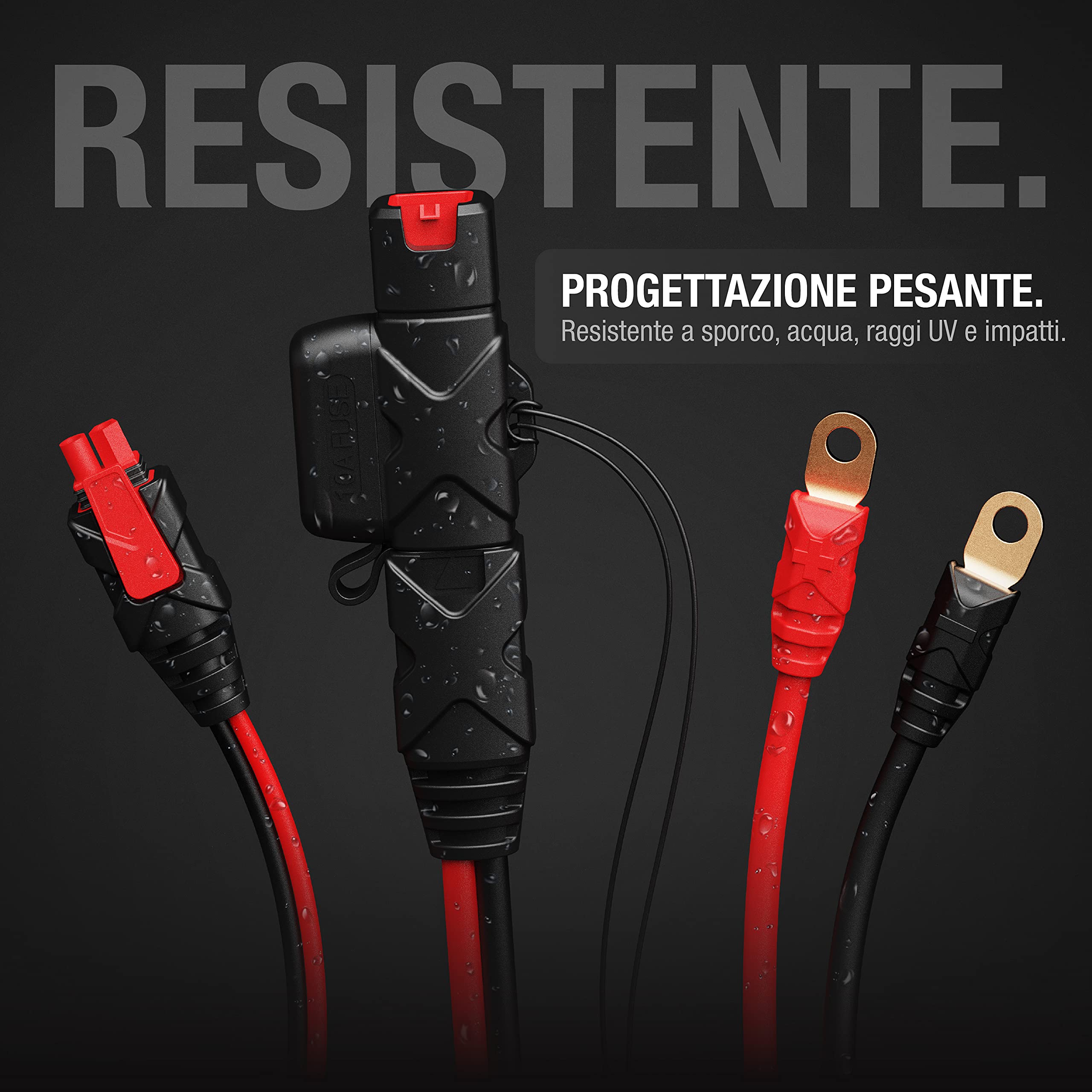 NOCO GBC007 Cavo di Prolunga con Adattatore X-Connect da 47 Centimetri per Dispositivi di Avviamento di Emergenza Boost UltraSafe al Litio GB20, GB40, GB50 e GBX45