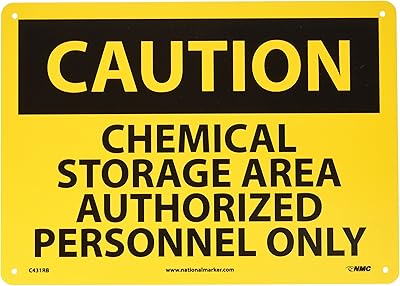 NMC C431RB OSHA Sign, Legend