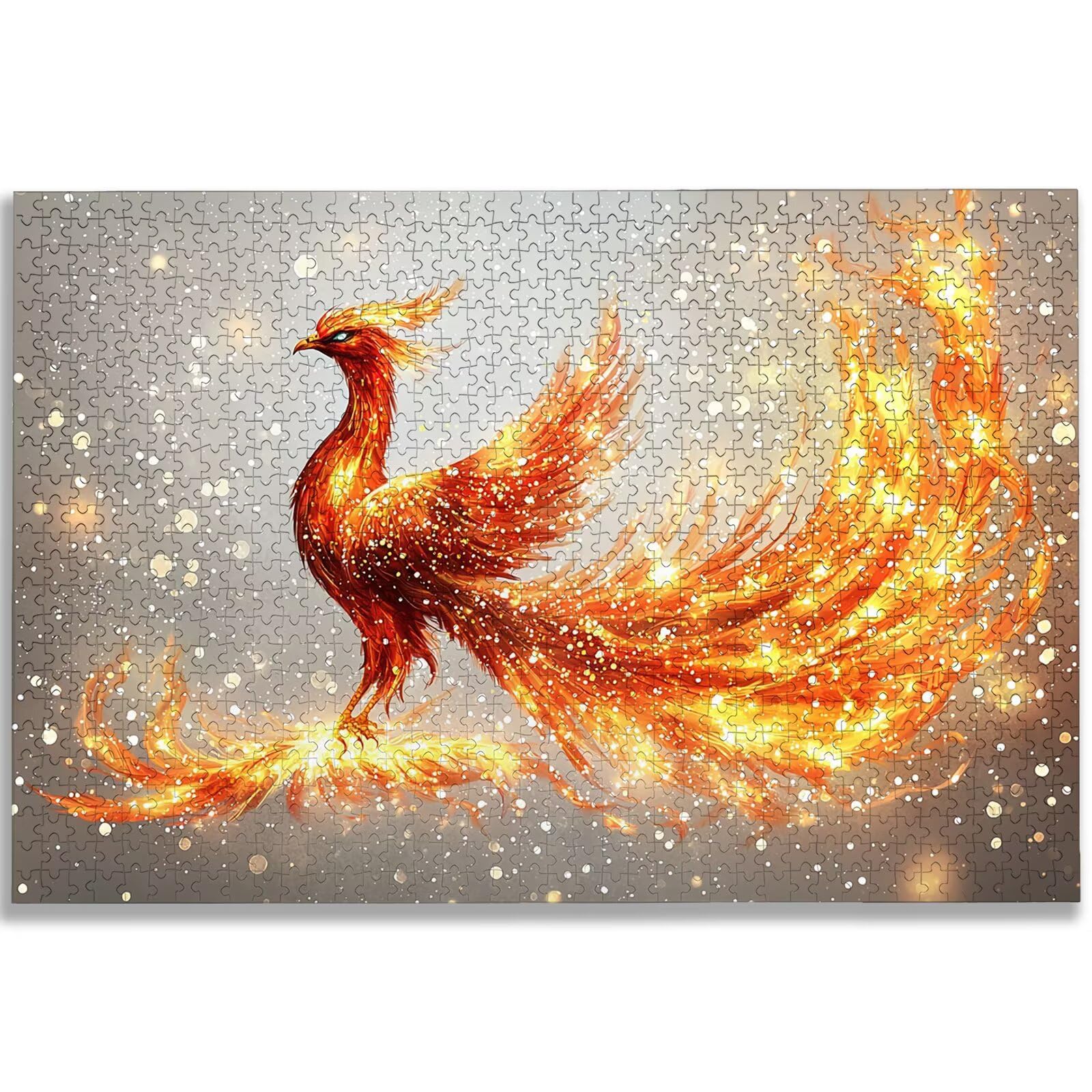 Puzzle 4000 Piezas, Puzzle Fénix con Caja para Adultos, DIY Animal Rompecabezas Madera para Adultos, 4000 Piezas Rompecabezas Desafiante, para Decoracion Hogar, Regalo Mujer, Regalo Hombres, -1780