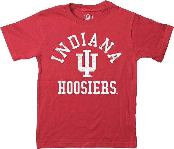 Wes and Willy NCAA Kids Short Sleeve Organic Cotton Tee Shirt - 2