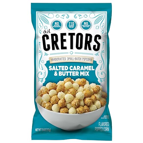 Sea Salt Caramel & Butter Mix Popcorn, 7.5 oz (Pack