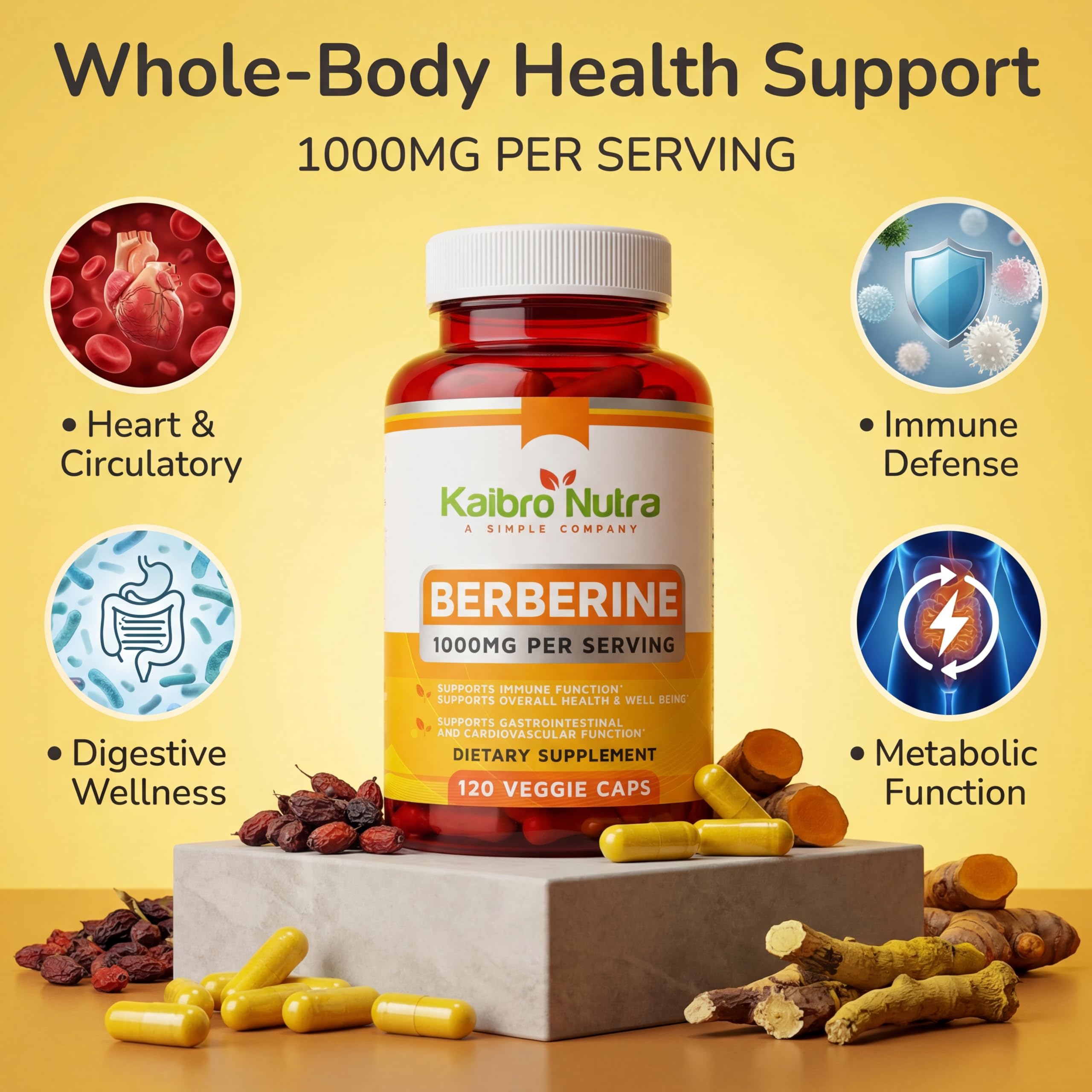 berberine and l carnitine supplement Amazon.com: Kaibro Nutra Berberine HCL Supplement 1000mg