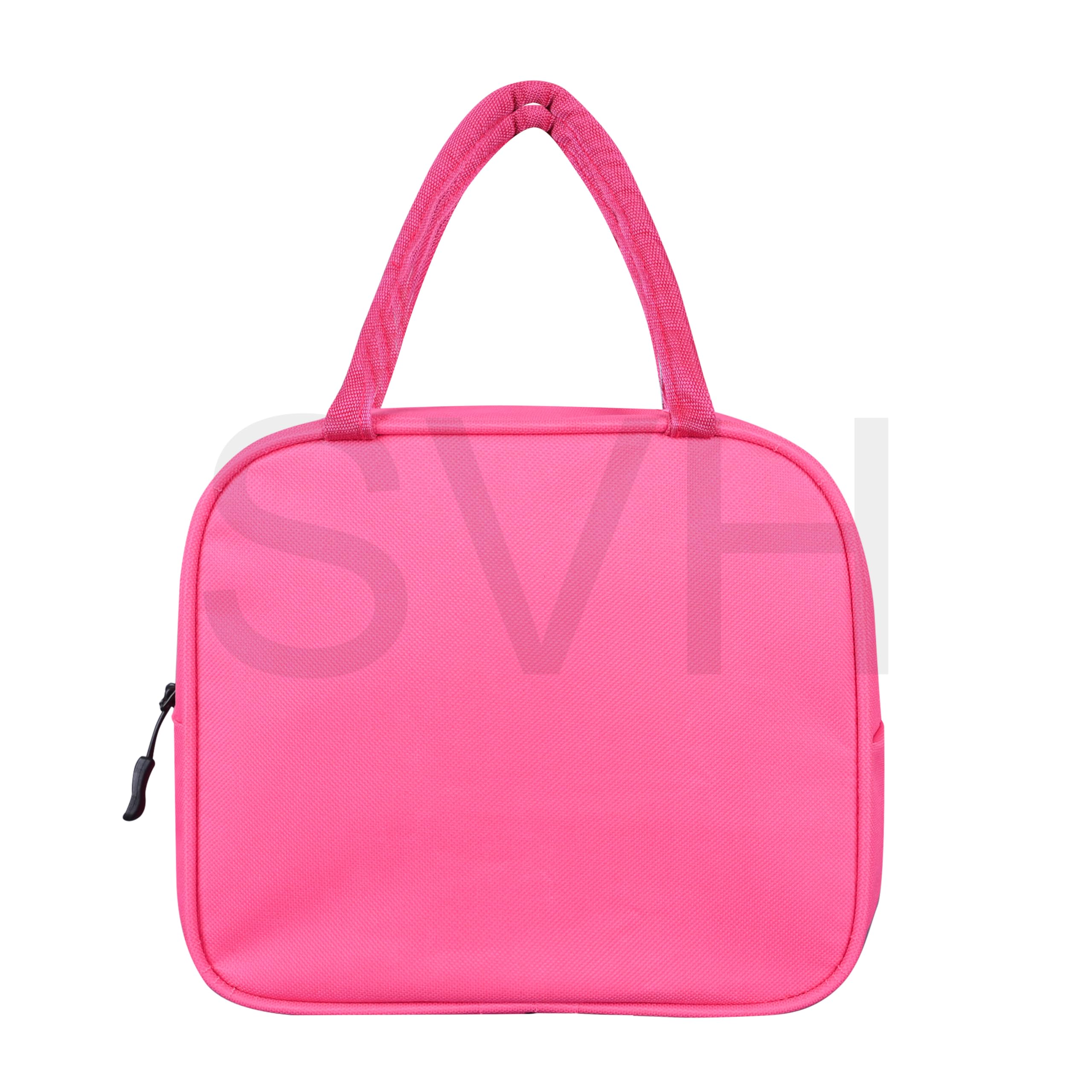 SVH Insulated Travel Lunch/Tiffin/Storage Bag for Office, College & School (Pink)