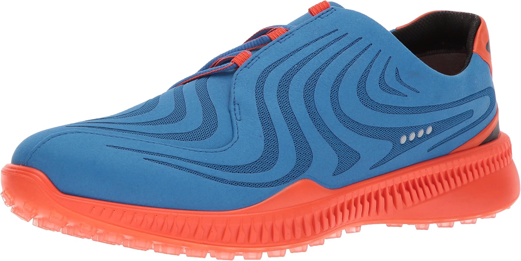 Amazon | ECCO メンズ S-Drive ゴルフシューズ バミューダブルー