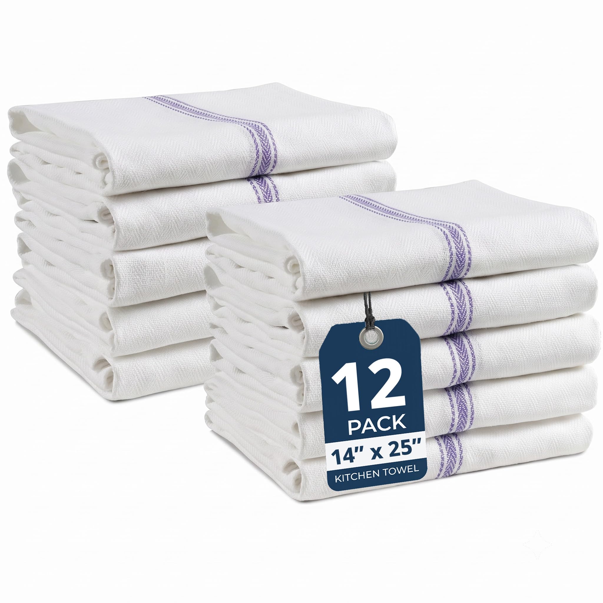 Amazon.com: LANE LINEN Kitchen Hand Towels 100% Cotton Absorbent