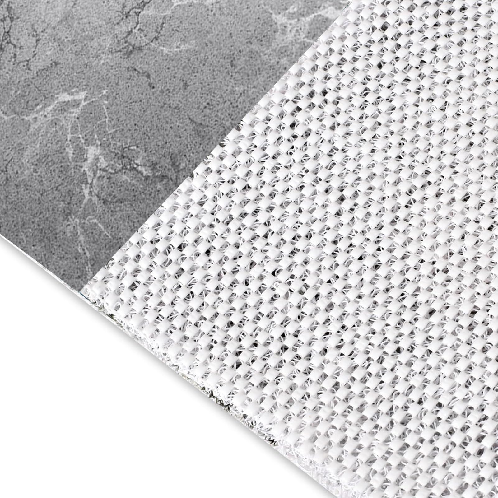 Duscheinlage rutschfest 80X120 cm Luffa Antirutschmatte Dusche Badewannenmatte ohne Saugnäpfe Badematte mit Ablaufloch für Duschkabine und Nassbereiche