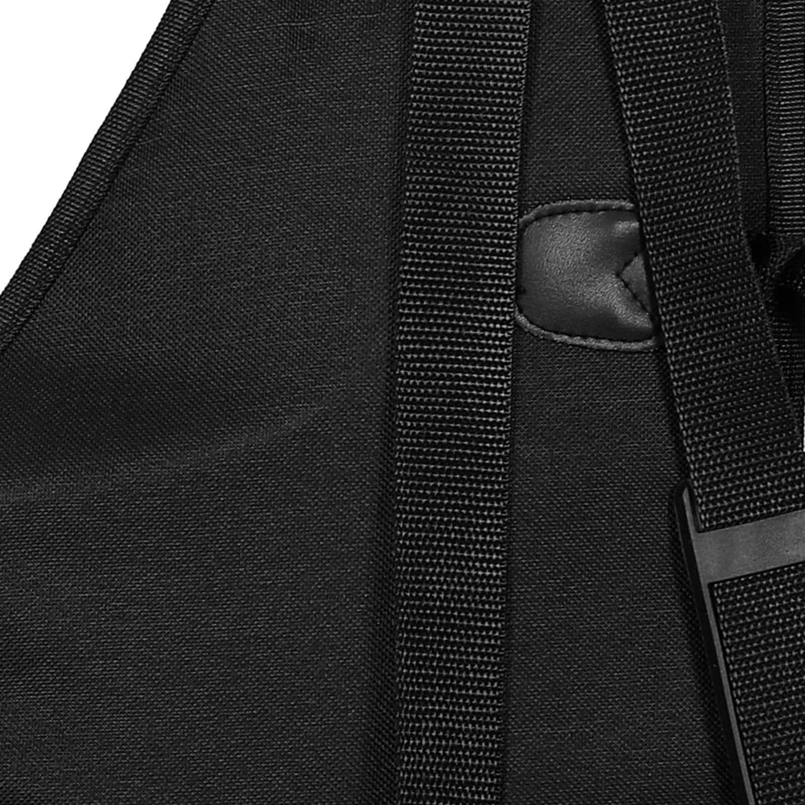 Borsa per Sassofono Contralto Oxford Nero Spugna Imbottita, Tracolle Regolabili e Design Comodo per Trasporto di Strumenti Musicali