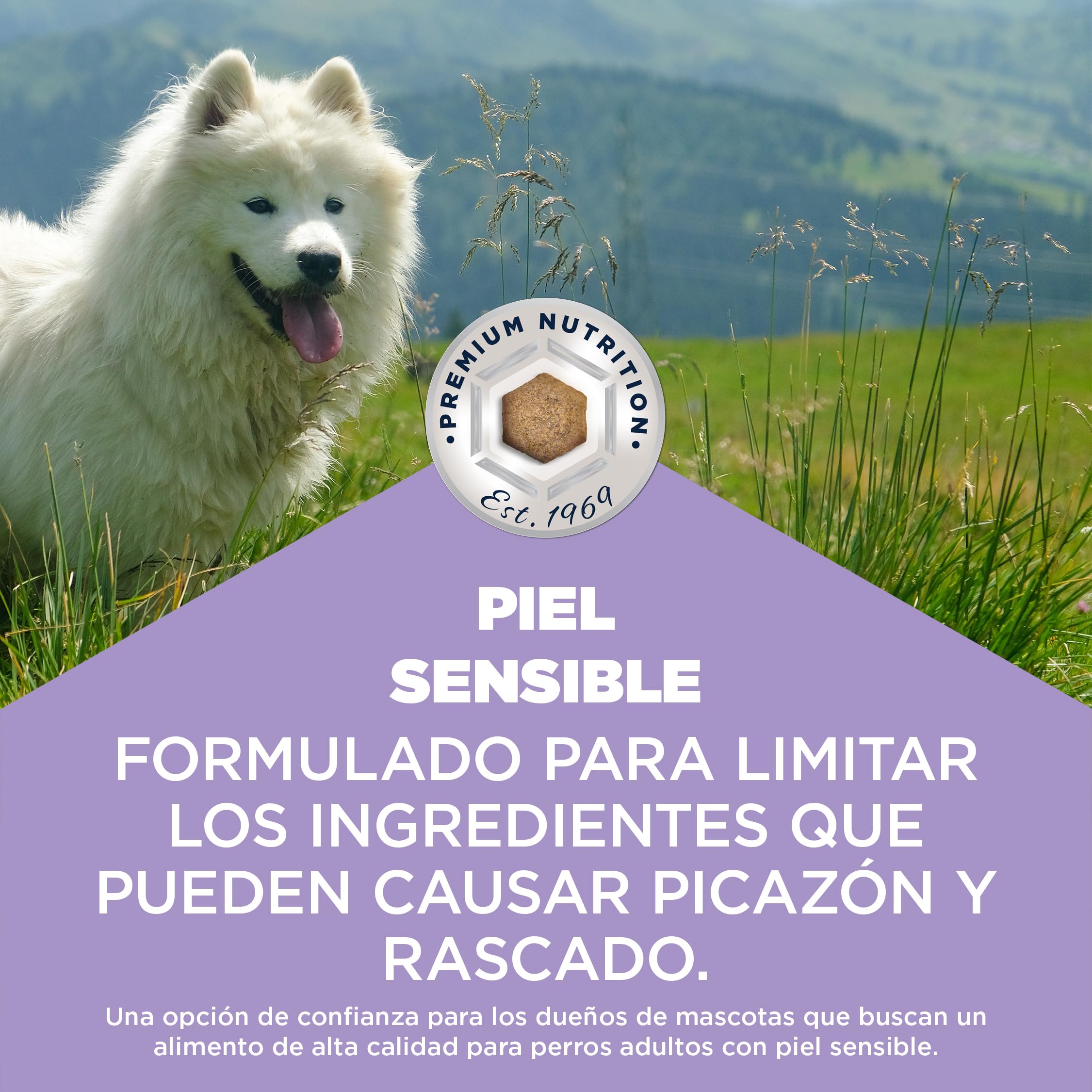 EUKANUBA Sensitive Skin - Alimento Seco para Perros, Pescado, 12kg | Special Care | Hipoalergénico | Pescado de mar | Para perros con piel sensible