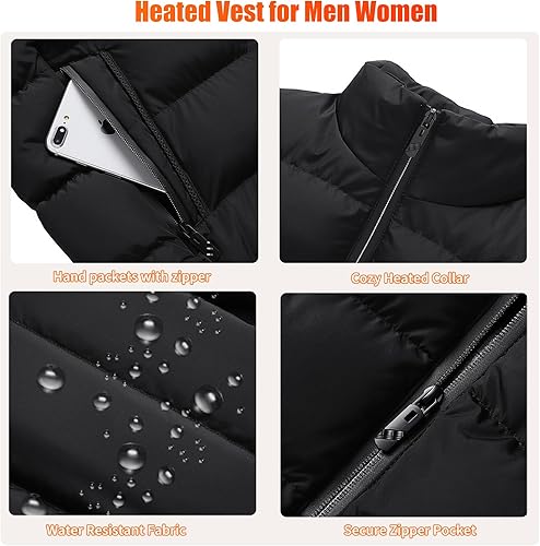 Miniatura 5 de Dicosky Heated Vest for Men Heated Vest Women with 15 Heated Zones Heated Jackets for Men