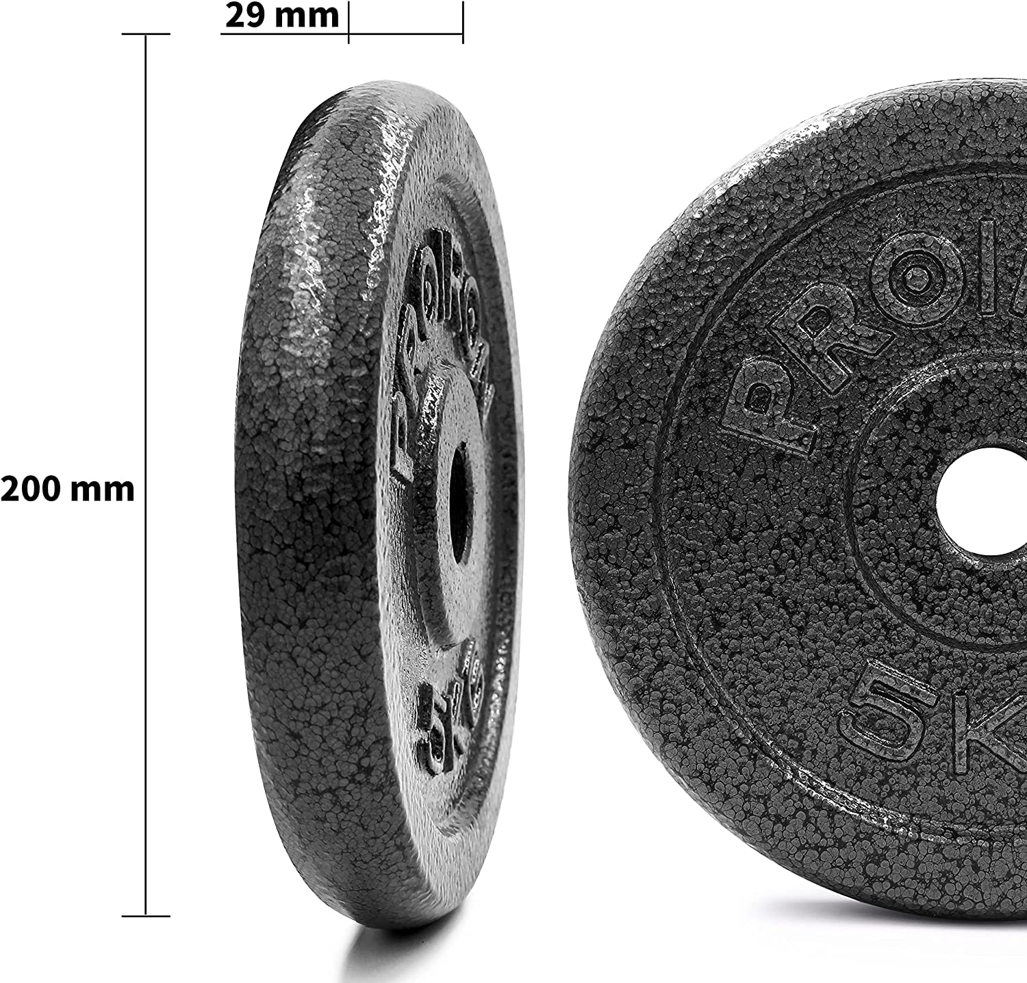 PROIRON Poids Musculation,φ25mm/φ30mm,1.25kg,2.5kg,5kg,10kg,Musculation Poids Disque,Femme,Homme